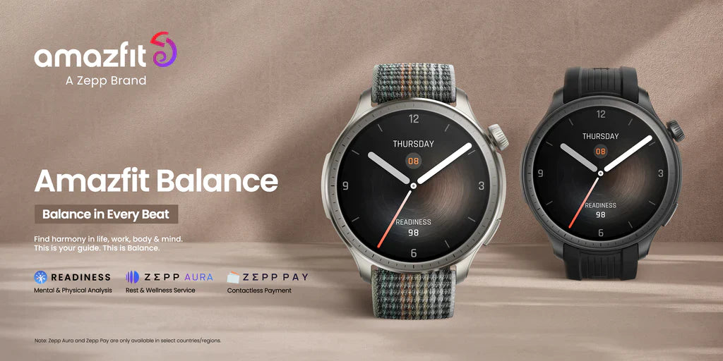 Zepp Health Launches Amazfit Balance With AI-Empowered Features For The Ultimate In Balanced Living - Amazfit AU